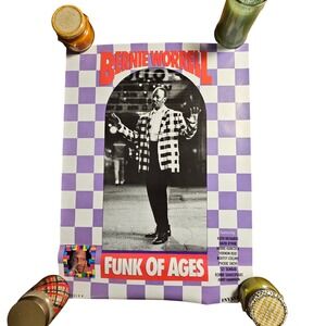 Bernie Worrell Funk of Ages Vintage 1990 Promo Album‎ Poster Gramavision 22x30